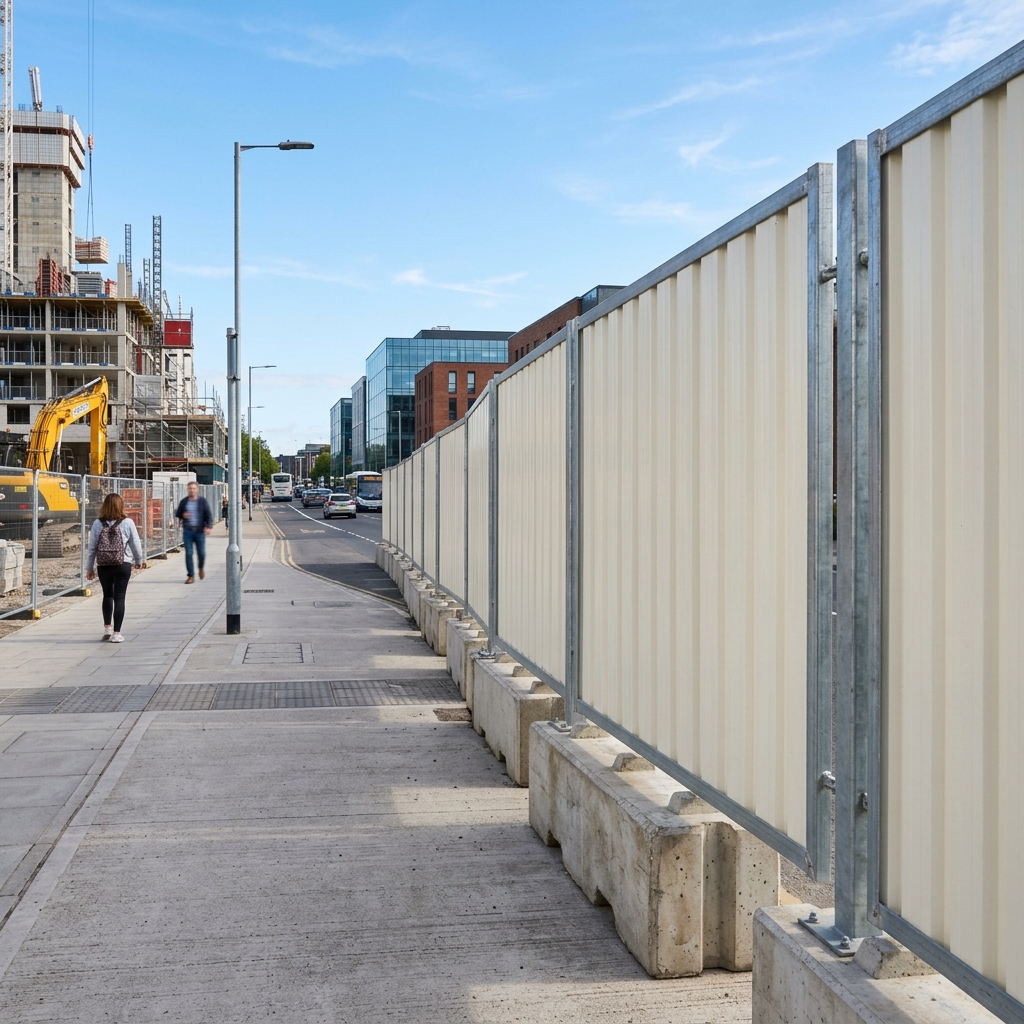 Corrugated Fencing panel