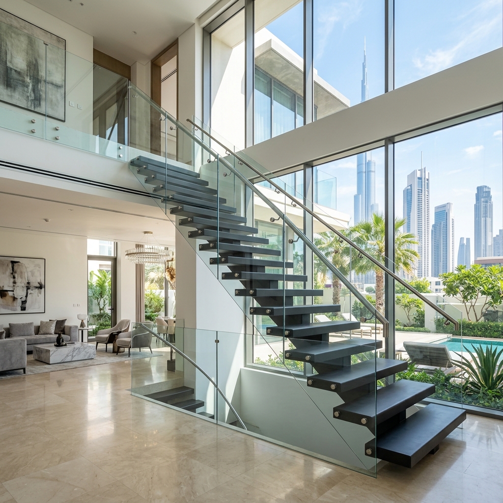 Modern Steel Staircase