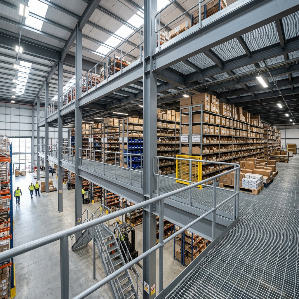 Mezzanine Floors in UAE – Barzah Shade